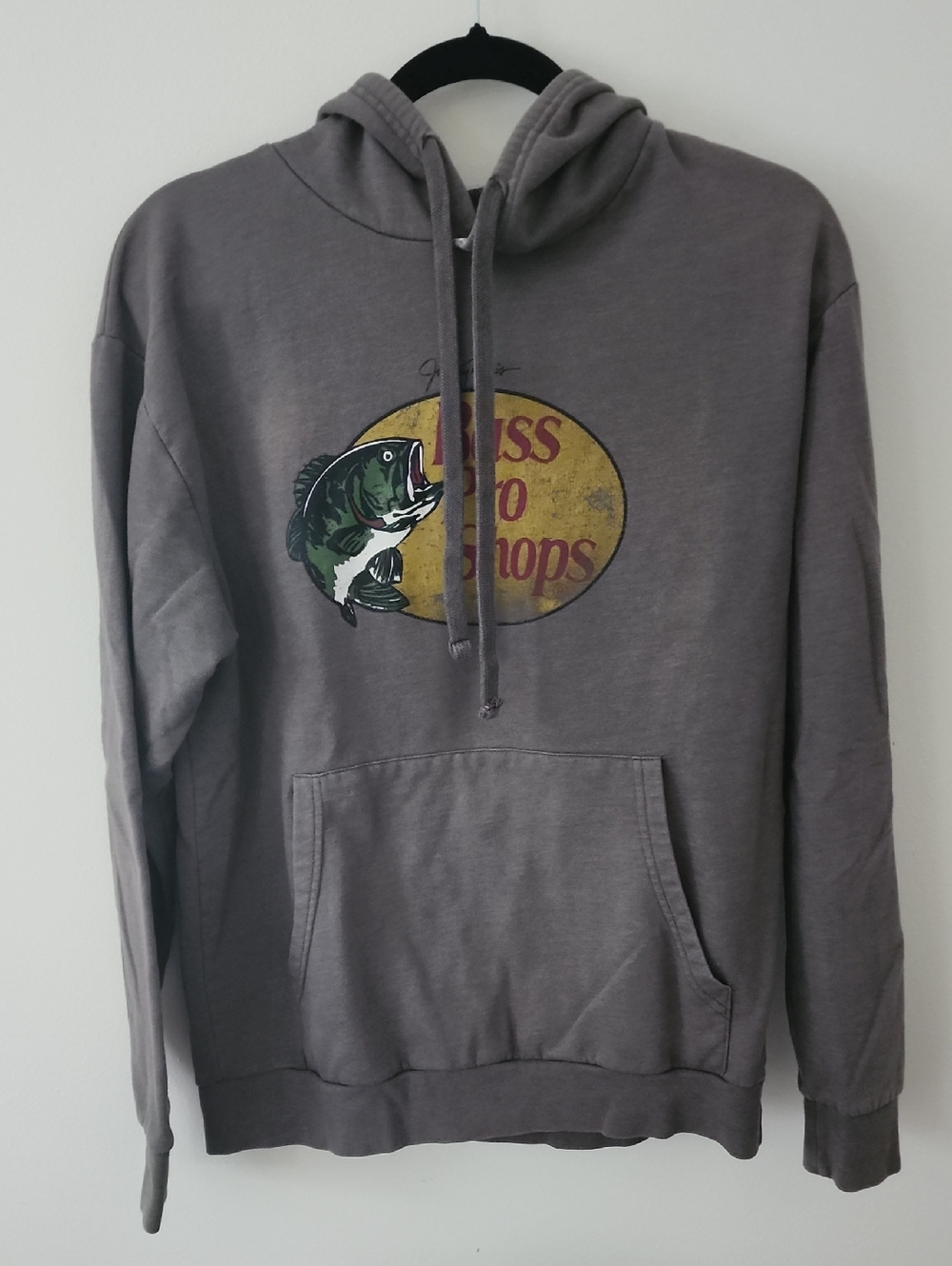 Bass Pro Shops Gray Pullover Hoodie